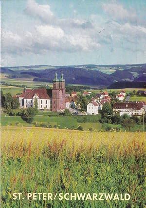 Imagen del vendedor de Seminar- und Pfarrkirche St Peter im Schwarzwald a la venta por Versandantiquariat Karin Dykes