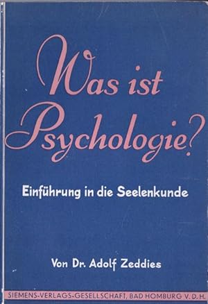 Was ist Psychologie ?