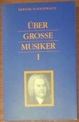 Seller image for ber grosse Musiker Band 1 for sale by Versandantiquariat Karin Dykes