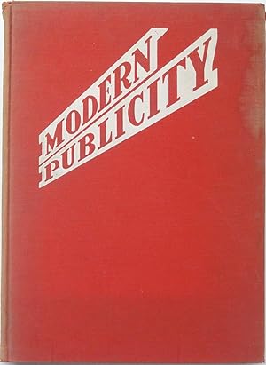 Bild des Verkufers fr Modern Publicity: Annual of "Art and Industry", 1938-39 zum Verkauf von George Ong Books