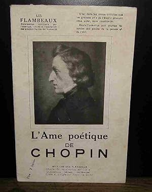 Seller image for L'AME POETIQUE DE CHOPIN for sale by Livres 113