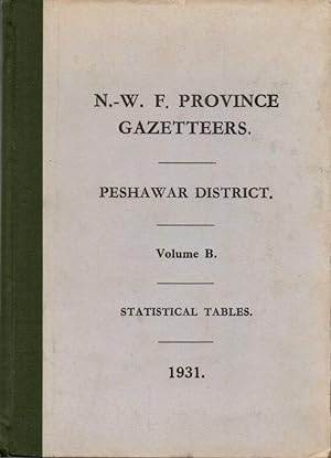 N.-W. F. Province Gazetteers. Peshawar District: Volume B: Statistical Tables