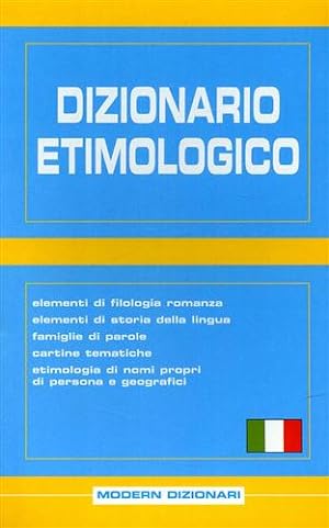 Imagen del vendedor de Dizionario etimologico. a la venta por FIRENZELIBRI SRL