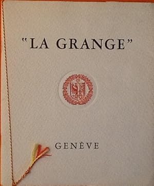 Imagen del vendedor de La Grange a la venta por Artful Dodger Books