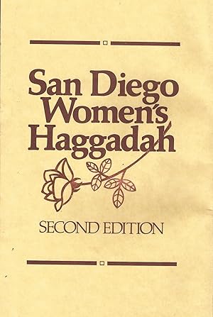 Bild des Verkufers fr SAN DIEGO WOMEN'S HAGGADAH. SECOND EDITION zum Verkauf von Dan Wyman Books, LLC