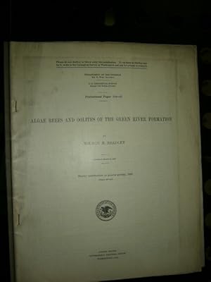 Seller image for Algae Reefs and Oolites of the Green River Formation - Geological Survey Professional Paper 154-G for sale by Wimbauer Buchversand