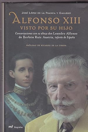 ALFONSO XIII VISTO POR SU HIJO Conversaciones con su alteza don Leandro Alfonso de Borbón Ruiz de...