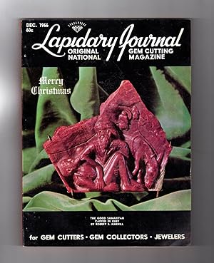 Lapidary Journal - December, 1966. Good Samaritan Ruby Carving; Lunar Lapidarists; Ostensarium (o...
