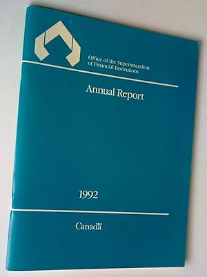 Annual Report 1992 - Rapport annuel 1992