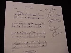 Image du vendeur pour SIGNED MUSICAL SHEET (AMQS) mis en vente par Daniel Montemarano