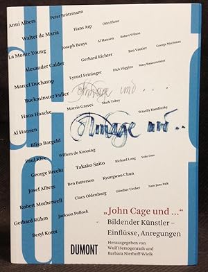 Seller image for John Cage und. Bildender Knstler - Einflsse, Anregungen for sale by Exquisite Corpse Booksellers