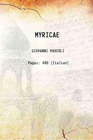 Immagine del venditore per MYRICAE 1905 venduto da Gyan Books Pvt. Ltd.
