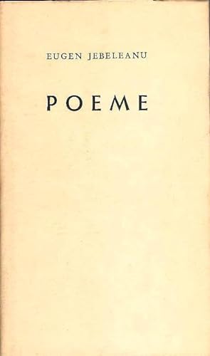 Imagen del vendedor de Poeme. 1944-1964. Versuri Alese. a la venta por erlesenes  Antiquariat & Buchhandlung