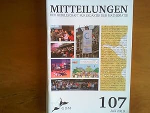 Mitteilungen der Gesellschaft für Didaktik der Mathematik. Hefte 61 - 72, Hefte 82 - 107 und Mitg...