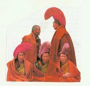[Monks In Full Regalia, Drepung Monastery, Lhasa].