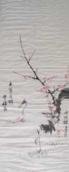 [Crane And Chinese Plum].