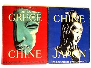 DE LA GRECE A LA CHINE / DE LA CHINE AU JAPON. "Orient et extréme-orient", collection publiee sou...