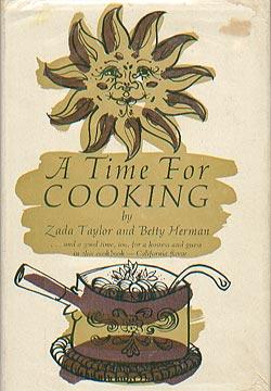 Image du vendeur pour A Time For Cooking mis en vente par cookbookjj