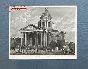 "Pantheon von Paris". Aus: Adolf Emanuel Pernold: Geistesblumen.