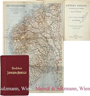 Schweden, Norwegen. Die Reiserouten durch Dänemark nebst Island und Spitzbergen. Handbuch für Rei...