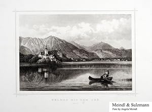 Seller image for Veldes mit dem See". Aus A. Ruthner: Das Kaiserthum Oesterreich. for sale by Antiquariat MEINDL & SULZMANN OG