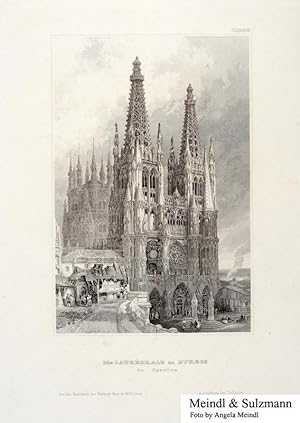 "Die Cathédrale in Burgos in Spanien".