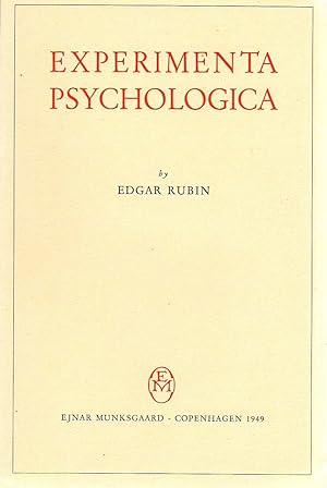 Imagen del vendedor de Experimenta Psychologica. Collected Scientific Papers in German, English & French. a la venta por Rdner Versandantiquariat