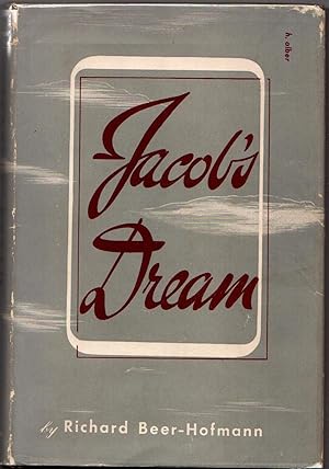 Seller image for Jacob's Dream. A Prologue. for sale by Rdner Versandantiquariat