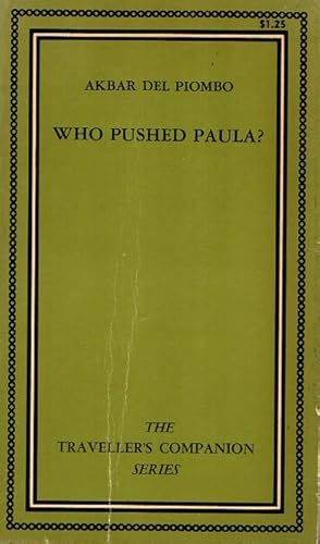 Seller image for Who pushed Paula? for sale by Rdner Versandantiquariat