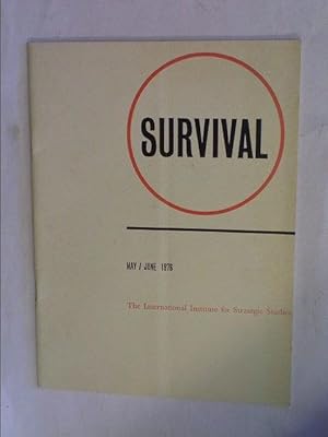 Seller image for Survival Volume XVIII No.3 May/June 1976 for sale by HALCYON BOOKS