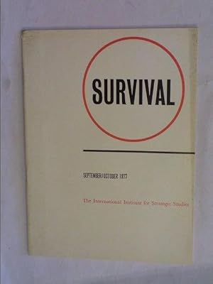 Seller image for Survival: Volume XIX No.5 September/October 1977 for sale by HALCYON BOOKS