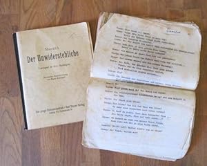 Der Unwiderstehliche (Lustspiel in drei Aufzügen; deutsche Nachdichtung von Hans Schlegel)