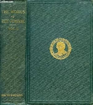 Bild des Verkufers fr THE WORKS OF BEN JONSON, VOL. II zum Verkauf von Le-Livre