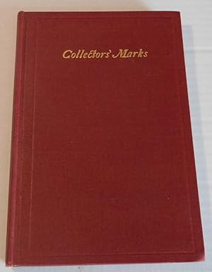 Seller image for COLLECTORS' MARKS. for sale by Blue Mountain Books & Manuscripts, Ltd.
