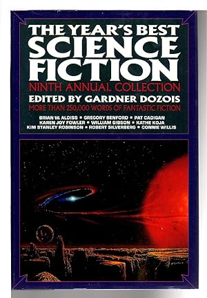 Seller image for THE YEAR'S BEST SCIENCE FICTION: Ninth (9th) Annual Collection. for sale by Bookfever, IOBA  (Volk & Iiams)