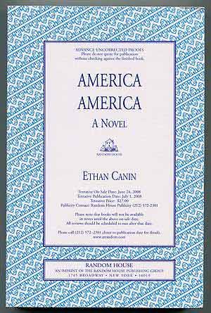 Seller image for America America: A Novel for sale by Between the Covers-Rare Books, Inc. ABAA