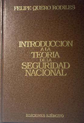 Imagen del vendedor de Introduccion a la Teoria de Seguridad NaCional a la venta por Laila Books