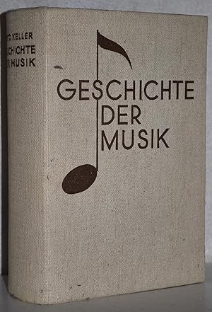 Geschichte der Musik. 1. u. 2. Band in 1 Band. 8. Aufl. u. 7. Aufl. M. 32 Porträttafn., zahlr. No...