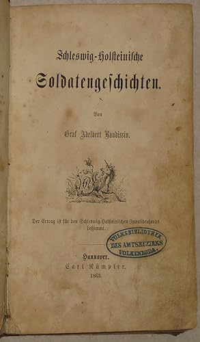 Bild des Verkufers fr Schleswig-Holsteinische Soldatengeschichten. zum Verkauf von Antiquariat Reinsch