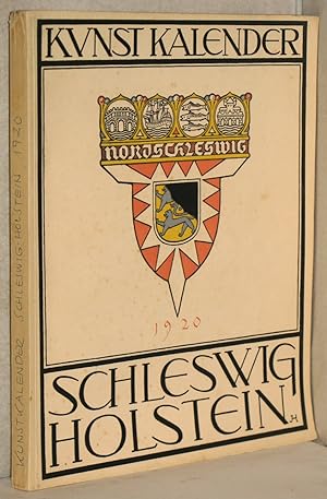 Seller image for Schleswig-Holsteinisches Jahrbuch 1920. (Kunstkalender Schleswig Holstein). M. 28 Tafeln im Bilder-Anhang. Farbige Umschlag- und Kalender-Zeichnungen von Joh. Holtz. for sale by Antiquariat Reinsch