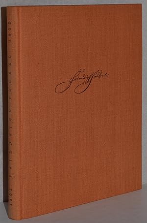 Seller image for Gedenkschrift zum 100. Todestag von Friedrich Frbel am 21. Juni 1952. Hrsg. vom Deutschen Pdagogischen Zentralinstitut. 1.-10. Tsd. M. zahlr. Abb. for sale by Antiquariat Reinsch