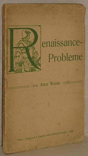 Seller image for Renaissance-Probleme. for sale by Antiquariat Reinsch
