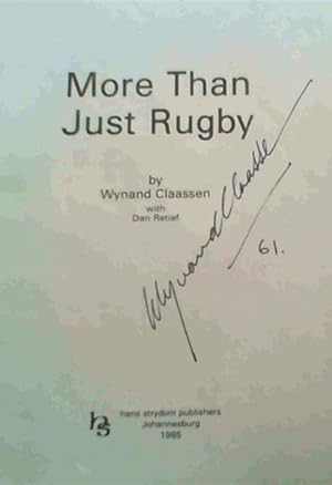 Image du vendeur pour More Than Just Rugby mis en vente par Chapter 1
