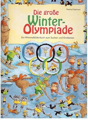 Image du vendeur pour Die groe Winterolympiade. Ein Wimmelbilderbuch zum Suchen und Entdecken mis en vente par Falkensteiner