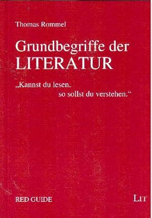 Bild des Verkufers fr Grundbegriffe der Literatur zum Verkauf von Falkensteiner