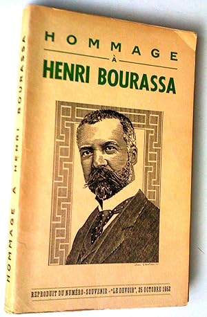 Hommage à Henri Bourassa, reproduit du numéro-souvenir, Le Devoir, 25 octobre 1952