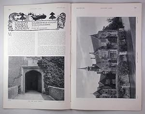 Seller image for Original Issue of Country Life Magazine Dated March 30th 1907, with a Main Feature on Madresfield Court in Worcestershire, the Seat of Earl Beauchamp. With a Portrait Frontispiece of Lady Evelyn Guinness and Her Baby. for sale by Rostron & Edwards