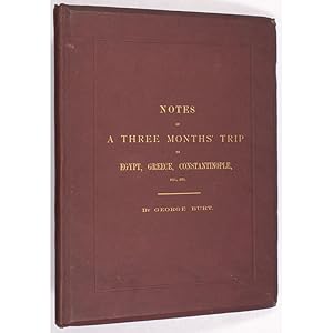 Notes of a three months' trip to Egypt, Greece, Constantinople, and the eastern shores of the Med...