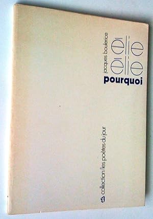 Seller image for lie lie pourquoi (Pomes de l'motion fragile et du virage en vue) for sale by Claudine Bouvier