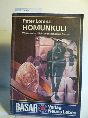 Imagen del vendedor de Homunkuli. a la venta por Versandantiquariat  Wenzel